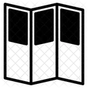 Divisoria De Quarto Moveis Tela Dobravel Ícone