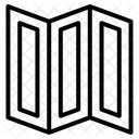 Divisor De Quarto Ícone