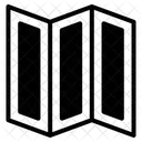 Divisoria De Quarto Moveis Tela Dobravel Ícone
