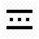 Salto De Linea De Texto Icono
