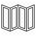 Divisor De Quarto Ícone