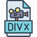 Divx Application Download Icône