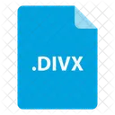 Divx Fichier Format Icône