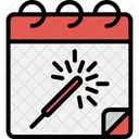 Time And Date Firework Fireworks Icon