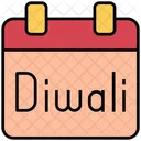 Diwali Calendar Date Icon