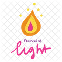 Light Diwali Celebration Icon