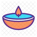 Diwali Ramadan Lamp Icon