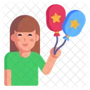 Diwali Balloons Icon