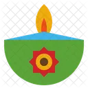 Diwali Candle  Icon