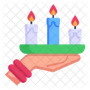 Diwali Candles  Icon