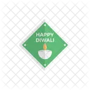 Diwali Card Celebration Icon
