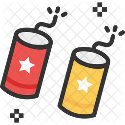 diwali crackers icon of colored outline style available in svg png eps ai icon fonts iconscout