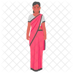 Diwali-Kleid für Frauen  Symbol