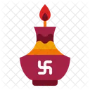 Diwali-Dekorationen  Symbol