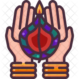 Diwali Diya  Icon