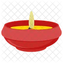 Diwali Diya Diya Festival Icon