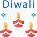 Lampm Diwali Diwali Lamp Icon