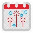 Firework Party Event Icon