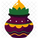 Diwali Kalash Pot  Icon