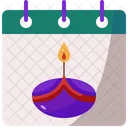 Diwali-Kalender  Symbol