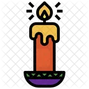 Diwali-Kerze  Symbol