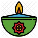 Diwali-Kerze  Symbol