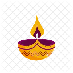 Diwali Lamp  Icon