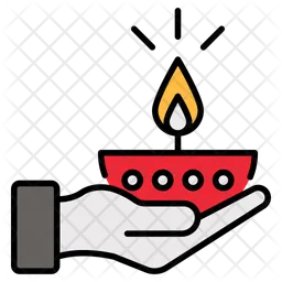 Diwali lamp  Icon