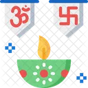 Lampm Diwali Lamp Diya Icon