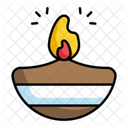 Diwali lamp  Icon