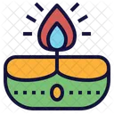 Diwali Lampe Depam Symbol