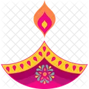 Diwali-Öllampe  Symbol