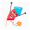 Diwali Rocket Rocket Firecracker Diwali Firework Icon