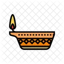 Diya Lamp Hinduism Icon
