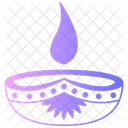 Diya Art Decoration Craft Icon