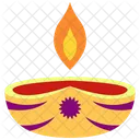 Diya-Beleuchtung  Symbol