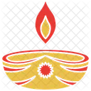 Diya-Beleuchtung  Symbol