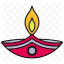 Diya-Dekoration  Symbol