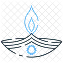Diya-Dekoration  Symbol