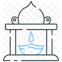 Diya-Halter  Symbol