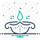 Diya Festival Diwali Icon