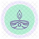 Diya illumination  Icon