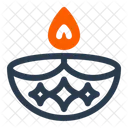 Diya-Öllampe  Symbol