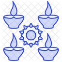 Diya Pattern Diya Pattern Icon