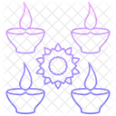 Diya pattern  Icon