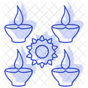 Diya Pattern Diya Pattern Icon