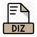 Descripción de diz en archivo zip  Icono