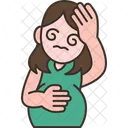 Dizziness Pregnancy Unwell Icon