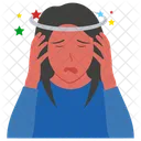 Dizziness Giddiness Nausea Icon