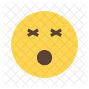 Dizzy Emoji Face Icon